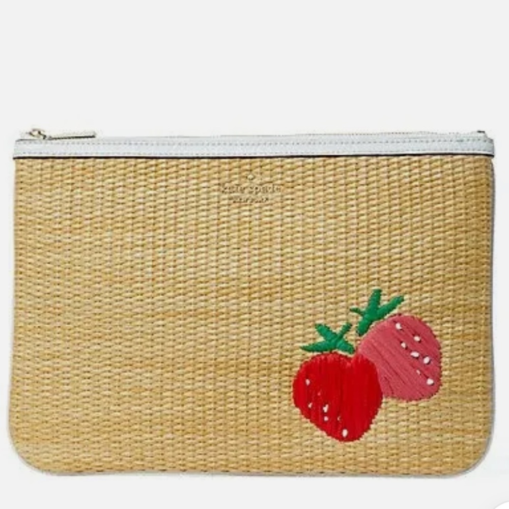 NWT ♠️ Kate Spade ♠️ Picnic In The Park Large Zip Pouch